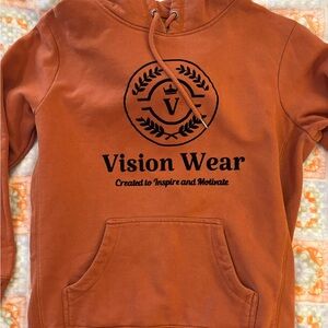 Vision Wear Orange Hoodie
